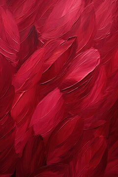 Abstract maroon oil paint brushstrokes texture pattern contemporary painting wallpaper