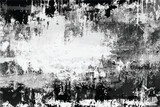 Fototapeta Młodzieżowe - Black and white Grunge texture. Grunge urban texture vector. Distressed overlay texture. Grunge background. Abstract textured effect. Vector Illustration. EPS10. Black Grunge background.