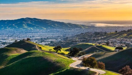 Wall Mural - fremont hills california