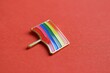 LGBTQ Pride slate gray. Rainbow rose dust colorful psychedelic purple diversity Flag. Gradient motley colored hunter green LGBT rights parade festival astonishing diverse gender illustration