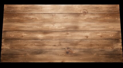 Poster - A simple wooden board against a dark backdrop. Perfect for various design projects