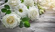 white beautiful wedding background