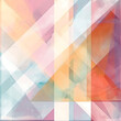 Geometric shapes in pastel colors, forming an intricate and soothing background