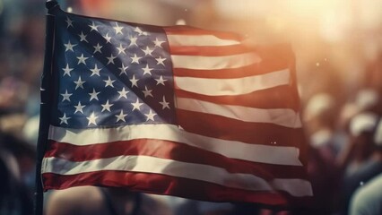 Poster - Patriotic image suitable for various events.