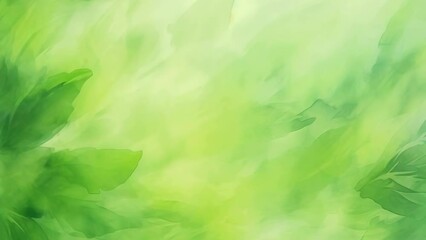 Poster - Detailed shot of vibrant green leaves, suitable for nature themes.