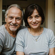 © APURBO - happy family smile and grandfather