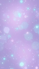 Wall Mural - vertical aqua abstract soft bokeh motion background 4k animation, shining colorful particles, shimmering glittering lights social media design element