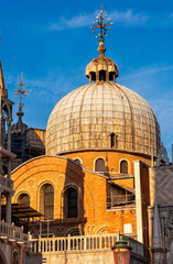 Wall Mural - Dome of St. Mark's basilica (Basilica di San Marco) in Venice, Italy