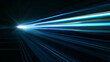 © Irfan - 3d rendered speed of light neon wallpaper