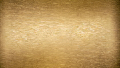 Wall Mural - Brushed brass plate background texture, industry and graphic resources