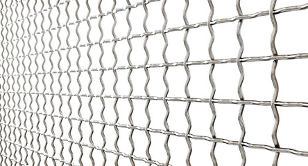 Wall Mural - Built to Endure: This 3D frame reflects the unwavering strength of your steel wire mesh. Double-crimped design symbolizes reliability and performance, perfect for your industrial campaign.