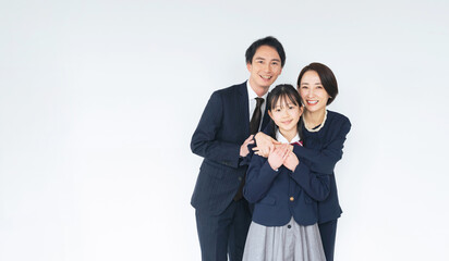 Poster - ハグする仲良し親子