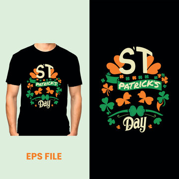 Happy Saint Patrick's Day T Shirt Design