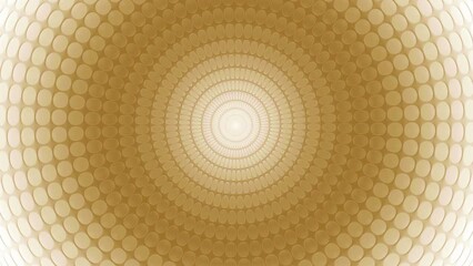 Poster - Animation of rotating concentric circles with hypnotic effect. Motion. Abstract geometric background with rings spinning and blinking around light.