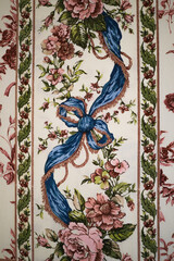 Wall Mural - vintage pattern with flowers