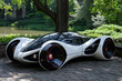 Futuristic concept car