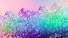 Abstract Colorful Flowery Moving Background