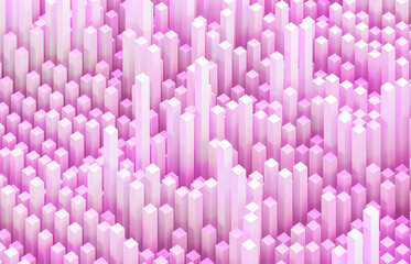 Aufkleber - Abstract futuristic business technology background with geometric 3d shape. 3d rendering.