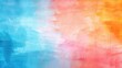 Vibrant watercolor painting with blue, orange, and yellow hues. Ideal for design projects and artistic creations