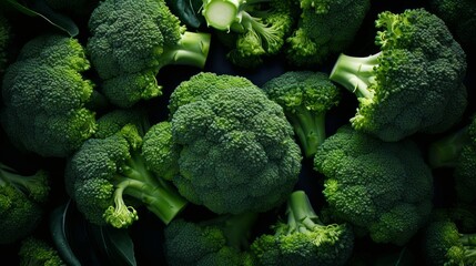 Poster - Generative AI Broccoli Background