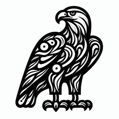 Sticker - eagle tattoo design