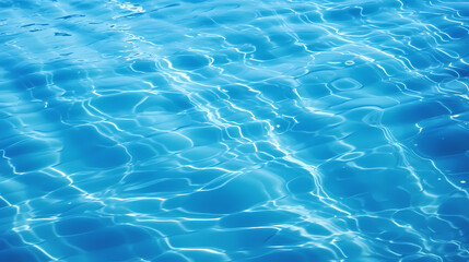  blue water in pool background