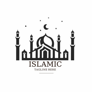 Radiant Retreat: Mosque Crest Design Idea