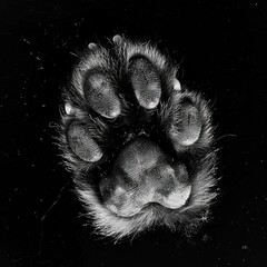 in the intricate patterns of my paw, love etches its enduring story