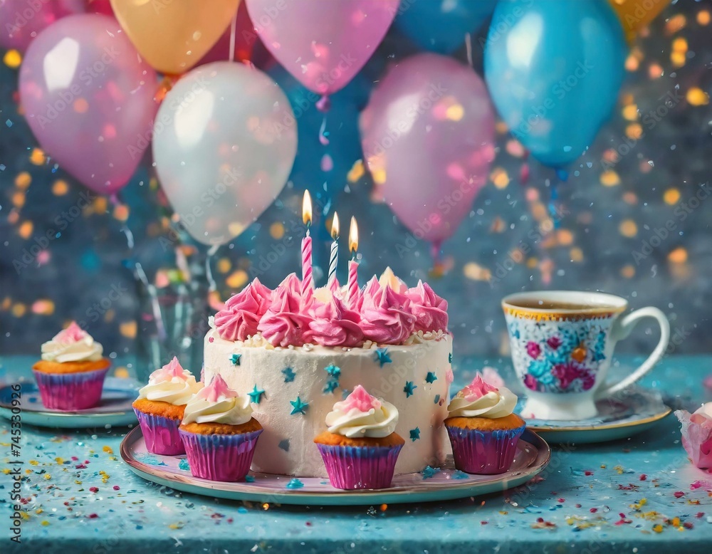 Alles Gute Zum Geburtstag Happy Birthday stock.adobe.com