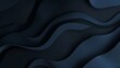 Sophisticated navy waves texture for luxury design. Elegant dark blue fluid motion for stylish backgrounds. Abstract wavy pattern in deep blue shades for high-end appeal.