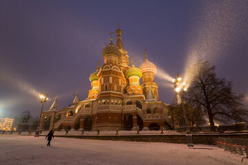 Wall Mural - Saint Basil Cathedral on Red Square in Moscow