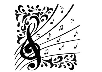 logo icon musical tone art design