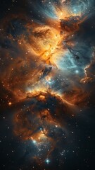 Wall Mural - Space galaxy cloud nebula