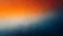 Arrière-plan Abstrait Dégradé De Couleurs Grunge Orange Bleu Noir Et Blanc Bruit