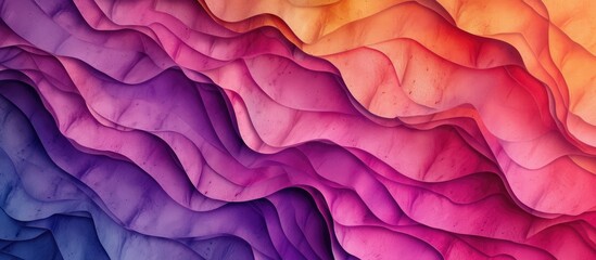 Poster - The abstract background features a mix of vibrant colors with wavy lines creating a visually stimulating design. The colors blend seamlessly, adding depth and movement to the composition.