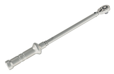 Poster - Mechanical Torque Wrench, 3D rendering isolated on transparent background