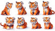 Tiger Stickers Collection