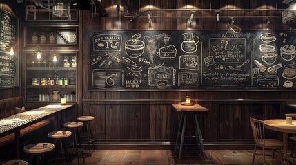 chalkboard elements into home decor schemes, from functional and organizational solutions in kitchens and entryways to decorative accents in living rooms and bedrooms, enhancing the visual appeal