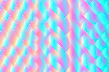 Poster - A lively and colorful abstract background featuring a dynamic diagonal pattern in various hues