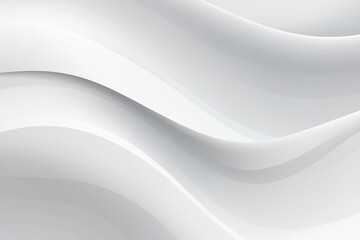 Aufkleber - contemporary gray white waves, minimalist design for posters, clean backdrop templates