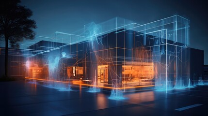 Internet connection visualized