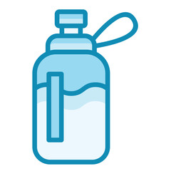 Poster - Water Bottle Icon