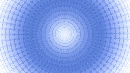 Poster - Animation of rotating concentric circles with hypnotic effect. Motion. Abstract geometric background with rings spinning and blinking around light.