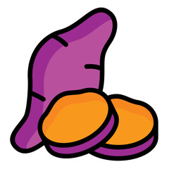 Sticker - Sweet Potato Icon