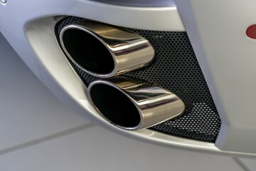 Poster - Car exhaust tips