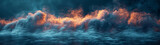 Fototapeta Konie - Dense Cluster of Clouds in the Sky