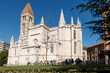 main view of the facade of La Antigua church in Valladolid