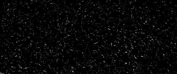 Wall Mural - vector snow, stars, twinkling lights, rain drops on black background.