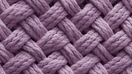 Poster - Generative AI Knitted and intertwined texture of yarn. octane render elegant realistic photorealistic cinematic