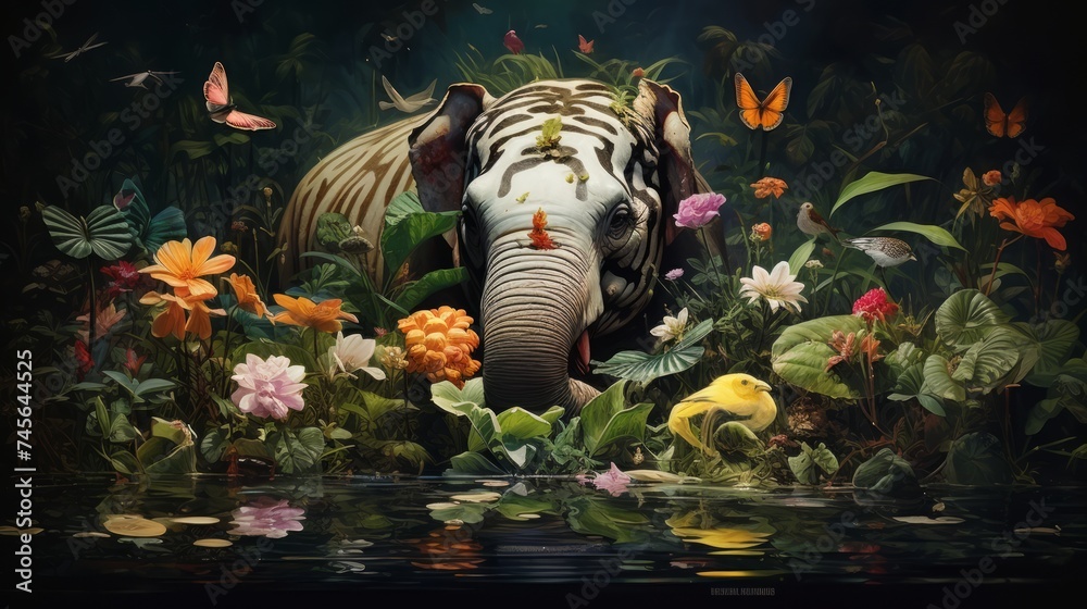 Generative AI Wildlife conservation project showcasing efforts to ...